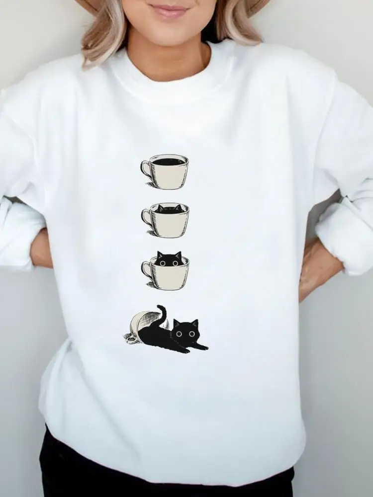 Cat Lovely Style Cute 90s Sweatshirts Fashion Female Women Clothing Casual Print Autumn Spring Long Sleeve Graphic Pullovers
Cat Lovely Style Cute 90s Sweatshirts Fashion Female Women Clothing Casual Print Autumn Spring Long Sleeve Graphic Pullovers