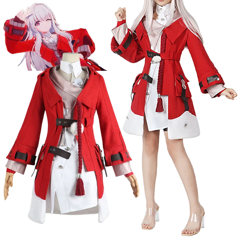 Honkai Star Rail Clara Cosplay Costume Game Honkai Clara Wig Uniform Full Set Clothes Halloween Carnival Costumes for Women
Honkai Star Rail Clara Cosplay Costume Game Honkai Clara Wig Uniform Full Set Clothes Halloween Carnival Costumes for Women