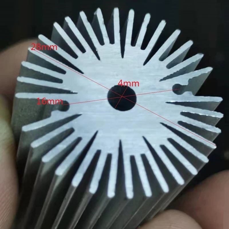 28mm Round LED Heatsink Radiator Aluminum 3W to 5W Heat Sink Radiator for Household Lamp Radiator Replaceable customize
28mm Round LED Heatsink Radiator Aluminum 3W to 5W Heat Sink Radiator for Household Lamp Radiator Replaceable customize