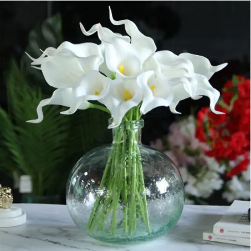 10Pcs Calla Artificial Flowers Calla Lily Fake Flower Bouquet For Wedding Bouquet Bridal Home Flower Decoration
10Pcs Calla Artificial Flowers Calla Lily Fake Flower Bouquet For Wedding Bouquet Bridal Home Flower Decoration