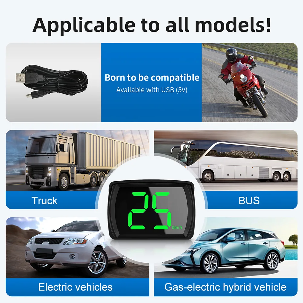 Universal Car GPS HUD Digital Speedometer Head Up Display Plug And Play Big Font KMH MPH Car Electronics Accessories
Universal Car GPS HUD Digital Speedometer Head Up Display Plug And Play Big Font KMH MPH Car Electronics Accessories
