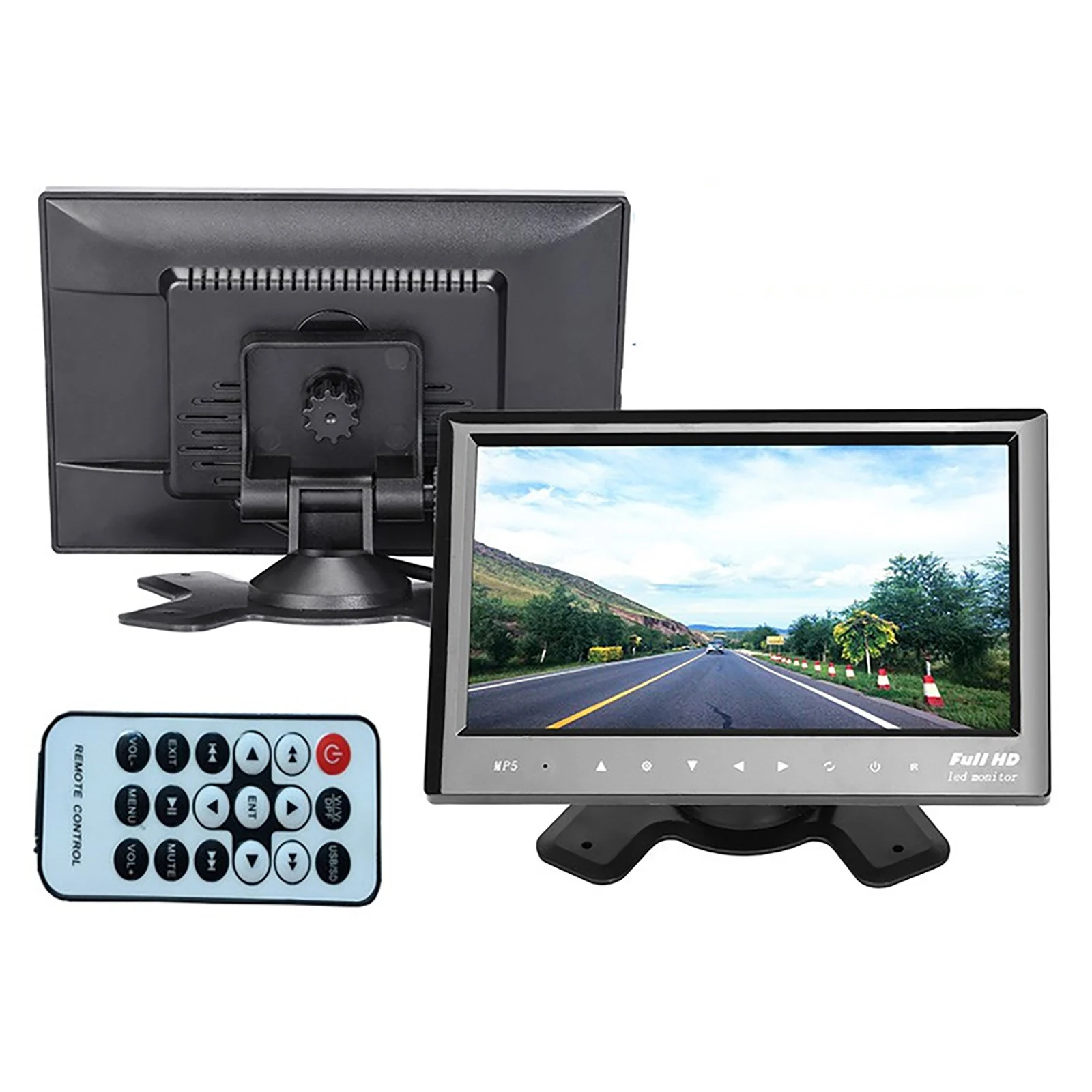 7in Car HD Media Player Rear View Mirror Monitor Car Reverse Camera Bluetooth MP5 Player 2 Video Channels Car Monitor
7in Car HD Media Player Rear View Mirror Monitor Car Reverse Camera Bluetooth MP5 Player 2 Video Channels Car Monitor