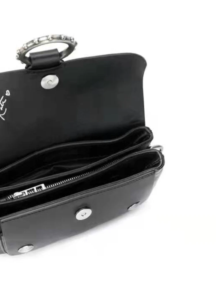 2022 New Designer Luxury Fashion Women Crossbody Shoulder Bags All-match Black Metal Chain Mini Shoulder Bags Genuine Leather
2022 New Designer Luxury Fashion Women Crossbody Shoulder Bags All-match Black Metal Chain Mini Shoulder Bags Genuine Leather
