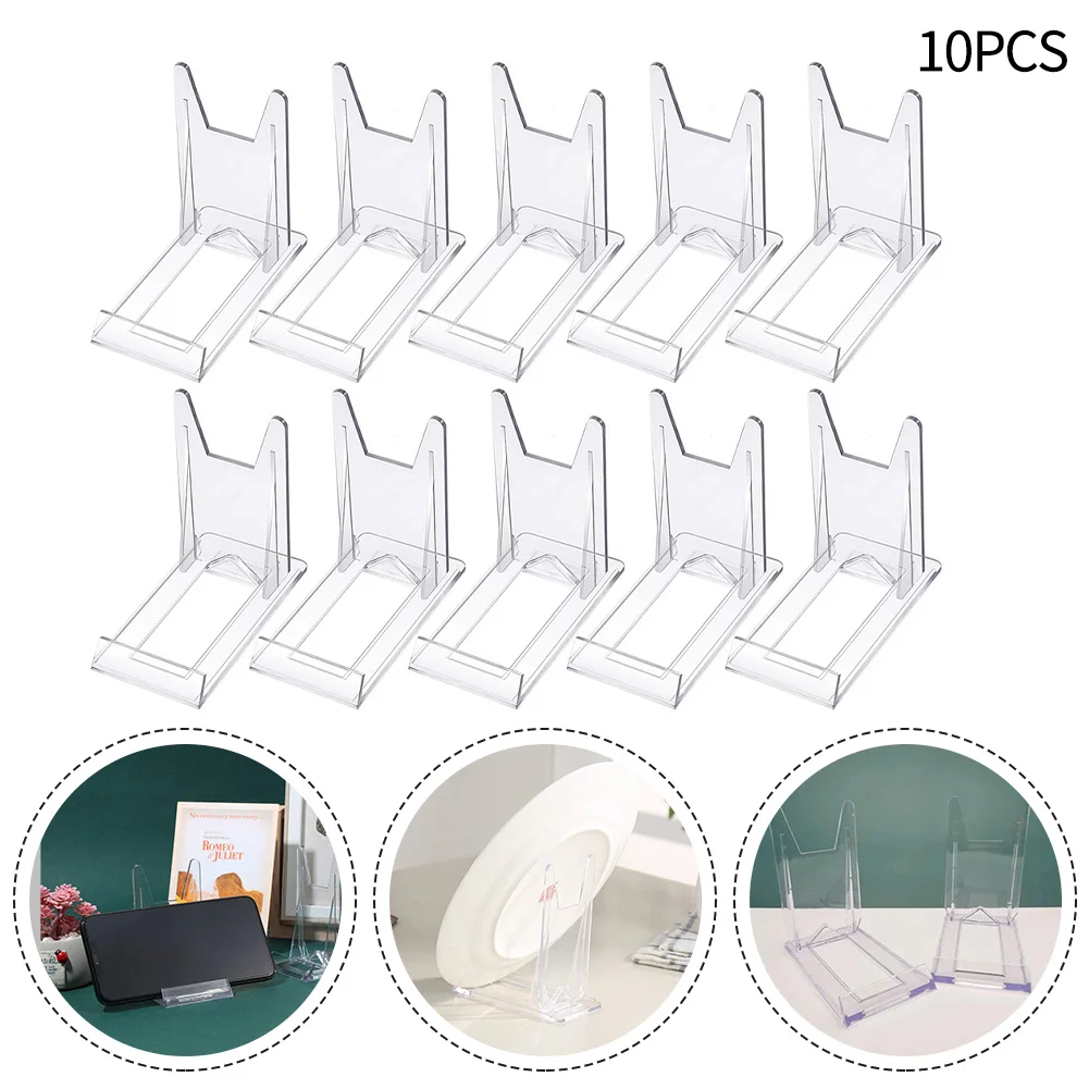 10pcs Transparent Display Stan Adjustable Bracket Display Stand For Photos Practical Bowls Frames Phone Durable Plastic Display
10pcs Transparent Display Stan Adjustable Bracket Display Stand For Photos Practical Bowls Frames Phone Durable Plastic Display