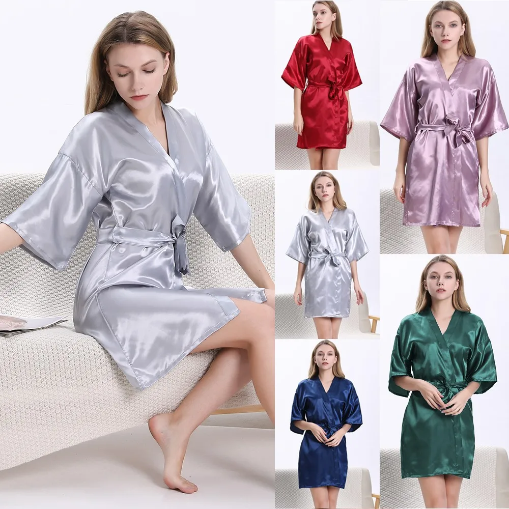 New Silk Kimono Robe Bathrobe Women Silk Bridesmaid Robes Sexy Navy Blue Robes Satin Robe Ladies Dressing Gowns
New Silk Kimono Robe Bathrobe Women Silk Bridesmaid Robes Sexy Navy Blue Robes Satin Robe Ladies Dressing Gowns