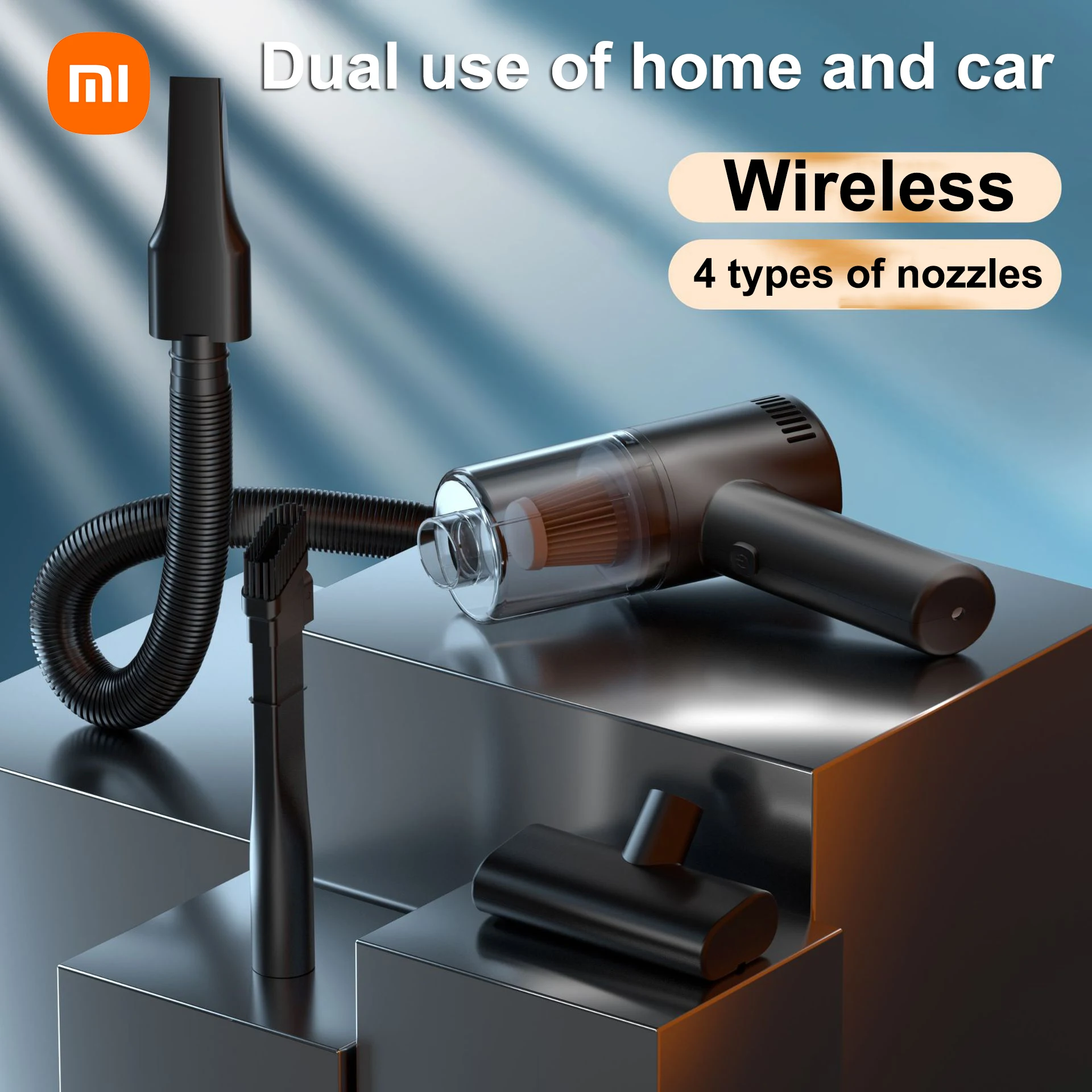 Xiaomi 9000PA Vacuum Cleaner Portable Handheld Wireless Mini Car Vacuum Cleaner Powerful Suction Cordless For Home and Car
Xiaomi 9000PA Vacuum Cleaner Portable Handheld Wireless Mini Car Vacuum Cleaner Powerful Suction Cordless For Home and Car