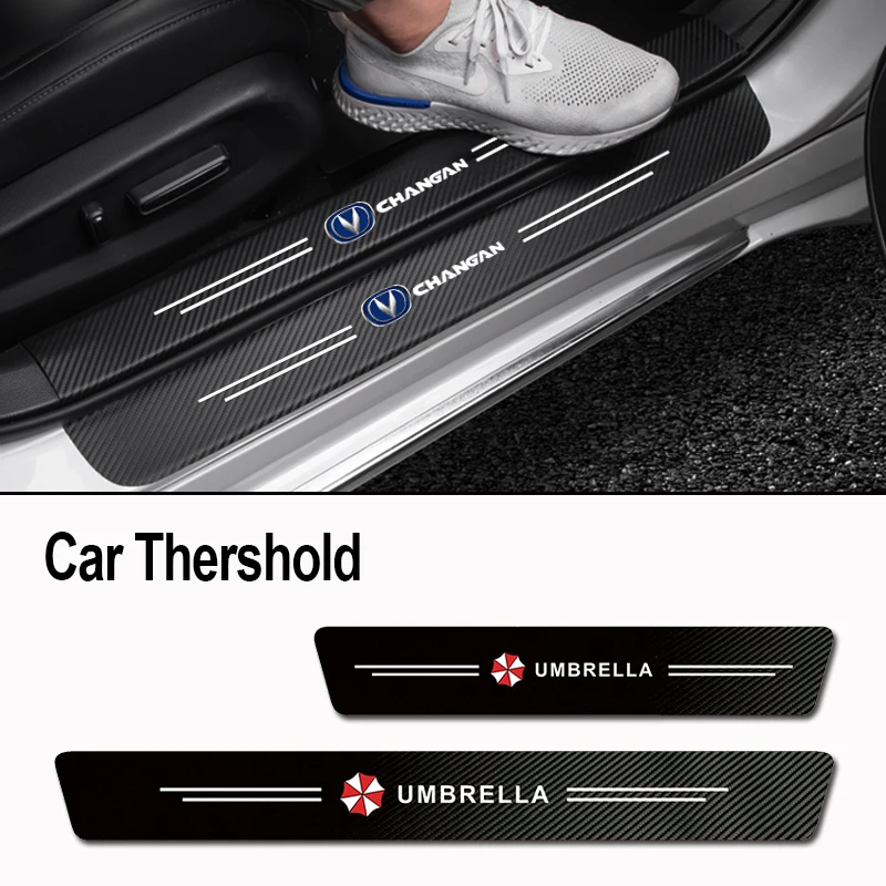 4pcs Carbon Fiber Car Door Sill Protector Stickers for Nismo R34 Gtr Emblem Watch Nissans Tiida Teana Juke X-trail Accessories
4pcs Carbon Fiber Car Door Sill Protector Stickers for Nismo R34 Gtr Emblem Watch Nissans Tiida Teana Juke X-trail Accessories