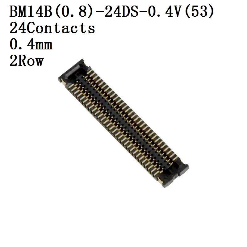 Разъем HIROSE-conector BM14B (0,8)-24ds-0, 4В (53), 0,4 мм, 2 ряда, 24 контакта, мезонинный разъем, 20 единиц/лот
Разъем HIROSE-conector BM14B (0,8)-24ds-0, 4В (53), 0,4 мм, 2 ряда, 24 контакта, мезонинный разъем, 20 единиц/лот