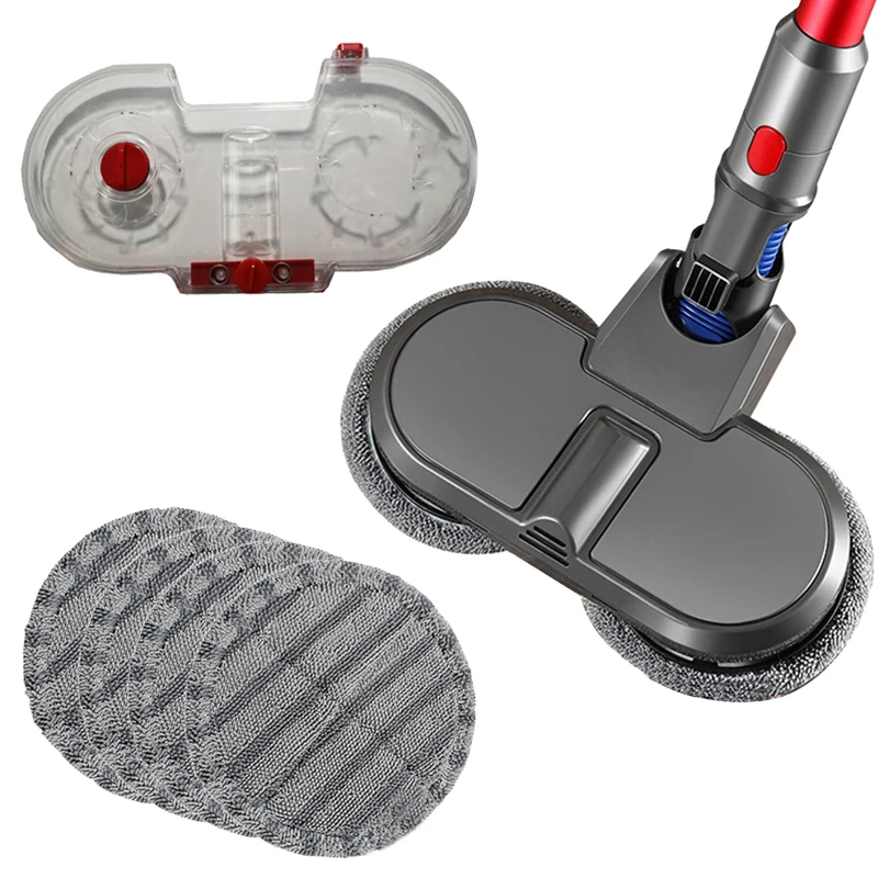 Electric Mopping Vacuum Brush and Water Tank for Dyson V7 V8 V10 V11 Replacement Parts with 4 Cleaning Cloth
Electric Mopping Vacuum Brush and Water Tank for Dyson V7 V8 V10 V11 Replacement Parts with 4 Cleaning Cloth