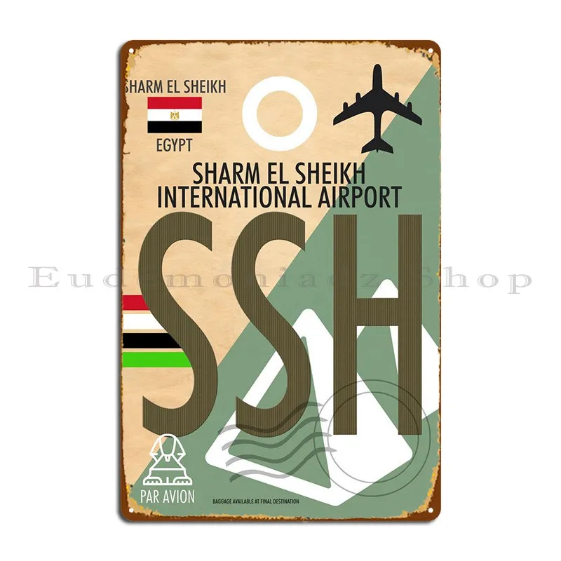 SHARM EL SHIEKH SSH Metal Sign Designer Designing Decoration Club Poster Tin Sign Poster
SHARM EL SHIEKH SSH Metal Sign Designer Designing Decoration Club Poster Tin Sign Poster