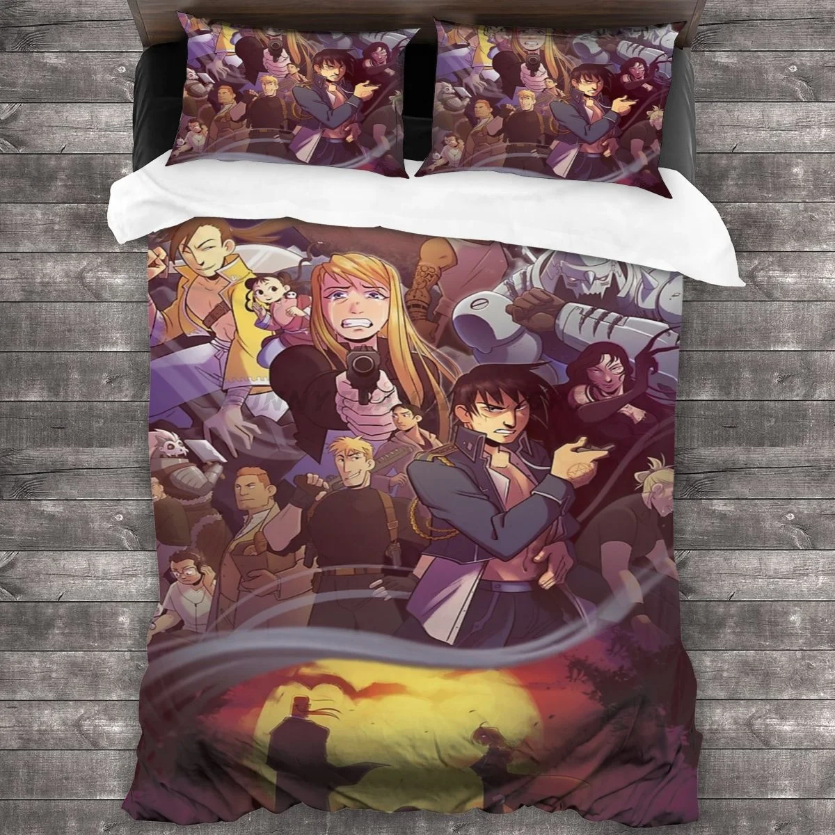 Fullmetal Alchemist - Part 2 Bedding Set Duvet Cover Pillowcases Comforter Bedding Sets Bedclothes
Fullmetal Alchemist - Part 2 Bedding Set Duvet Cover Pillowcases Comforter Bedding Sets Bedclothes
