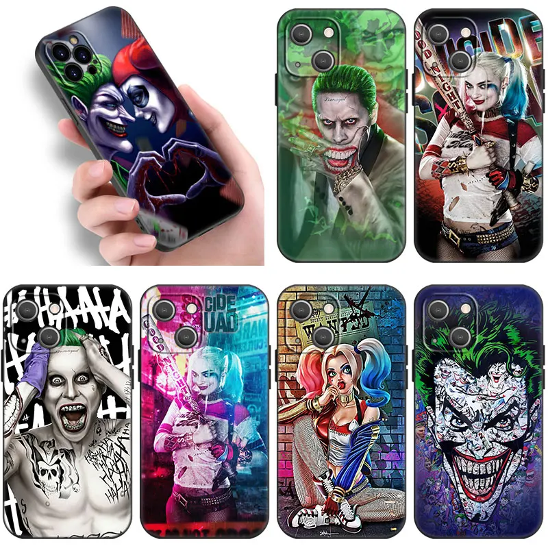 Joker and Harley-Quinn Silicone Case For Apple iPhone 13 12 Mini 11 Pro Max 7 8 XR X XS MAX 6 6S Plus 5 5S SE 2020 Black Cover
Joker and Harley-Quinn Silicone Case For Apple iPhone 13 12 Mini 11 Pro Max 7 8 XR X XS MAX 6 6S Plus 5 5S SE 2020 Black Cover