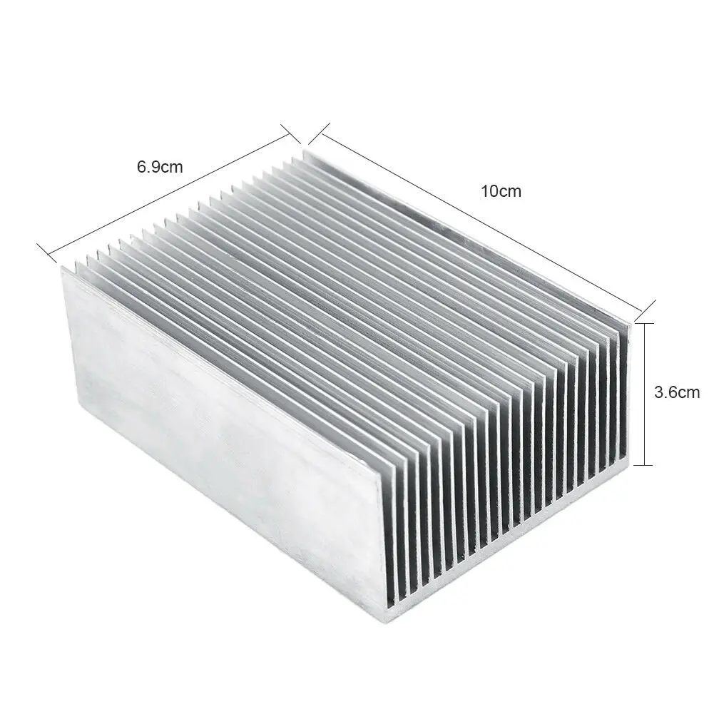 100*69*36mm Aluminum Heatsink Heat Sink Cooling Fin Radiator For LED Transistor For Computer Power IC Electric Device
100*69*36mm Aluminum Heatsink Heat Sink Cooling Fin Radiator For LED Transistor For Computer Power IC Electric Device