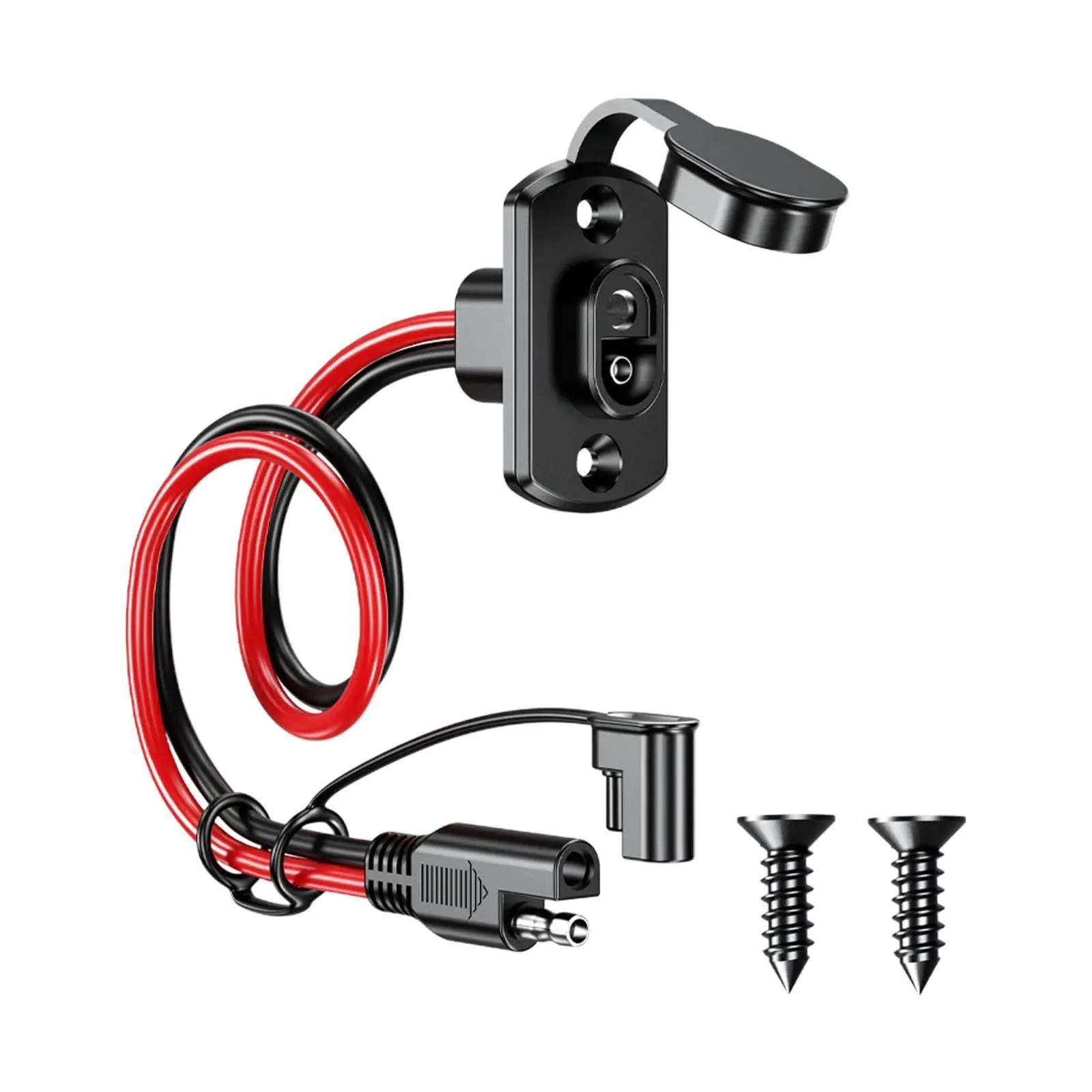 Car Battery Extension Tender SAE DC Power Automotive Panel Connector Cables Solar Cell Connection Transfer 12AWG 30CM Accessory
Car Battery Extension Tender SAE DC Power Automotive Panel Connector Cables Solar Cell Connection Transfer 12AWG 30CM Accessory
