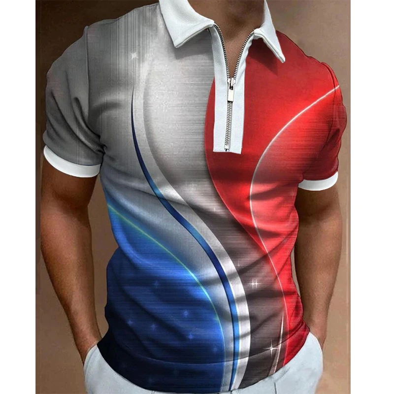 3D Polo Shirts for Men Casual Novelty Lapel Zipper Polo T Shirt Psychedelic Graphic Print Shirts Fashion Texture Mens Clothing
3D Polo Shirts for Men Casual Novelty Lapel Zipper Polo T Shirt Psychedelic Graphic Print Shirts Fashion Texture Mens Clothing
