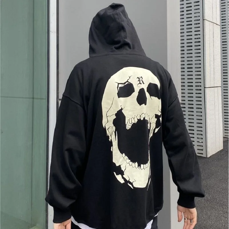 Y2k Aesthetic Skeleton Hoodies American Clothing Anime Sweatshirt Hoodie Women's Oversize Jacket Punk Style Coat
Y2k Aesthetic Skeleton Hoodies American Clothing Anime Sweatshirt Hoodie Women's Oversize Jacket Punk Style Coat