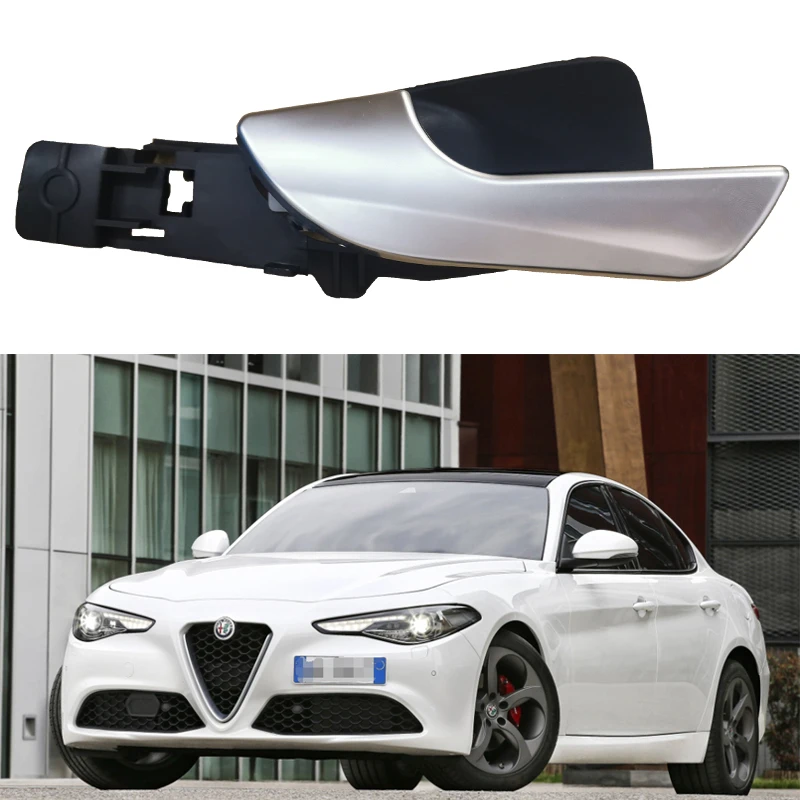Внутренняя дверная ручка серебристого цвета для Alfa Romeo Giulietta 2010-2019 156092167 156092165
Внутренняя дверная ручка серебристого цвета для Alfa Romeo Giulietta 2010-2019 156092167 156092165