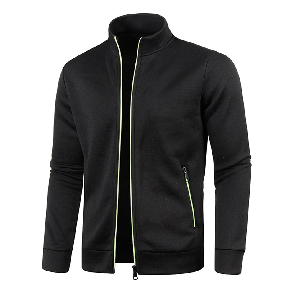 Men Sports Casual Stand Collar Pocket Zip Slim Sweatshirt Sweat Coat Jacket Male Coats Leisure Pocket Standing Collar Sweater
Men Sports Casual Stand Collar Pocket Zip Slim Sweatshirt Sweat Coat Jacket Male Coats Leisure Pocket Standing Collar Sweater
