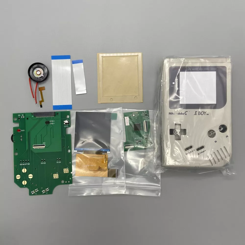 Easy installation. 2.6 " IPS high brightness LCD screen is suitable for Nintendo Gameboy GB DMG.No welding is required. 
Easy installation. 2.6 " IPS high brightness LCD screen is suitable for Nintendo Gameboy GB DMG.No welding is required.