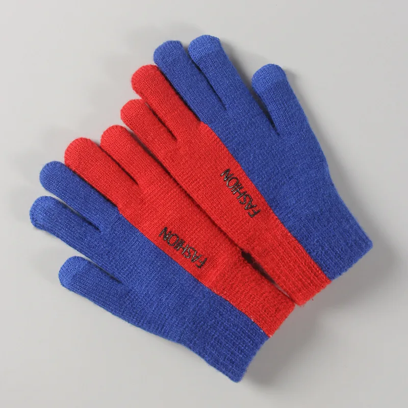Winter Men's Knitted Gloves Autumn Two-Color Thick Big Size Adult Male Warm Elastic Cycling Touch Screen Game Fashion Gloves
Winter Men's Knitted Gloves Autumn Two-Color Thick Big Size Adult Male Warm Elastic Cycling Touch Screen Game Fashion Gloves