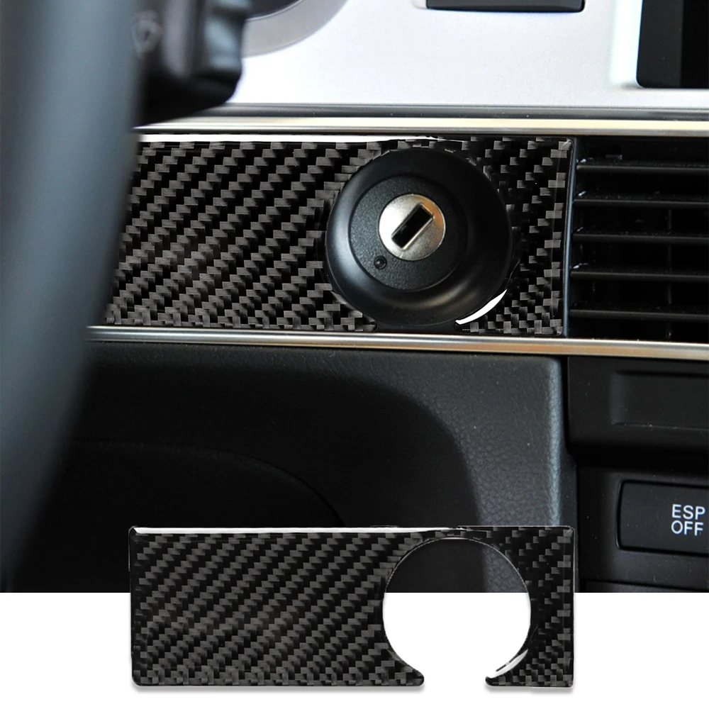 Carbon Fiber For Audi A6 C6 4F 2005-2011 Car Engine Start Stop Panel Trim Sticker Key Hole Frame Cover Car Interior Accessories
Carbon Fiber For Audi A6 C6 4F 2005-2011 Car Engine Start Stop Panel Trim Sticker Key Hole Frame Cover Car Interior Accessories