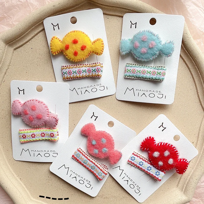 Autumn and Winter New Cute Candy Cartoon Hairpin Embroidery Girls Side Clip Hairpin Baby Broken Hairpin Set Hair Accessories
Autumn and Winter New Cute Candy Cartoon Hairpin Embroidery Girls Side Clip Hairpin Baby Broken Hairpin Set Hair Accessories