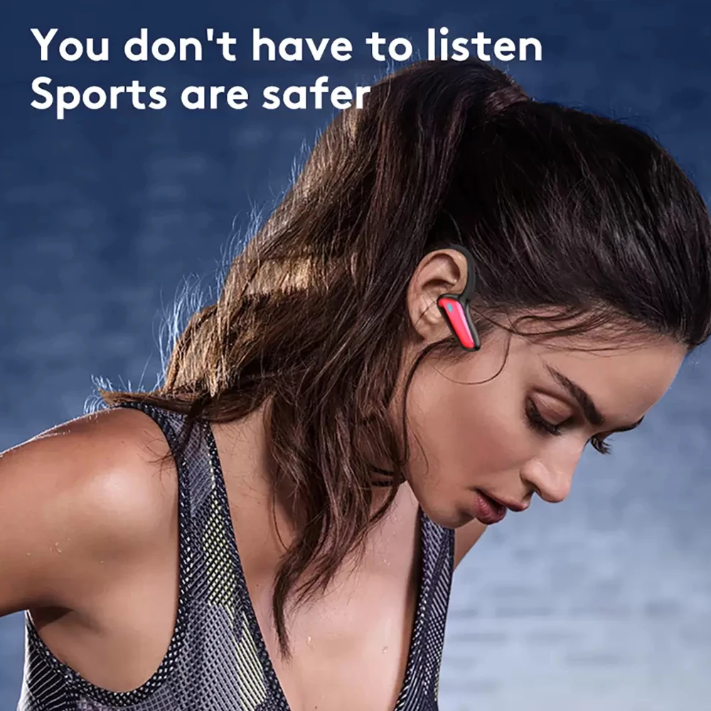 Bluetooth Headset M-D8 Bone Conduction Wireless Headphones Ear Hook Waterproof Wireless Sports Earphone Stereo Earbuds For Phone
Bluetooth Headset M-D8 Bone Conduction Wireless Headphones Ear Hook Waterproof Wireless Sports Earphone Stereo Earbuds For Phone