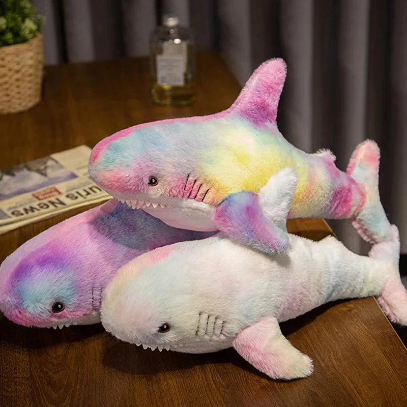 45/60cm Cute Colorful Shark Plush Toy Anime Stuffed Animals Sharks Fish Plushies Doll Kawaii Soft Kids Babys Toys for Girls Boys
45/60cm Cute Colorful Shark Plush Toy Anime Stuffed Animals Sharks Fish Plushies Doll Kawaii Soft Kids Babys Toys for Girls Boys