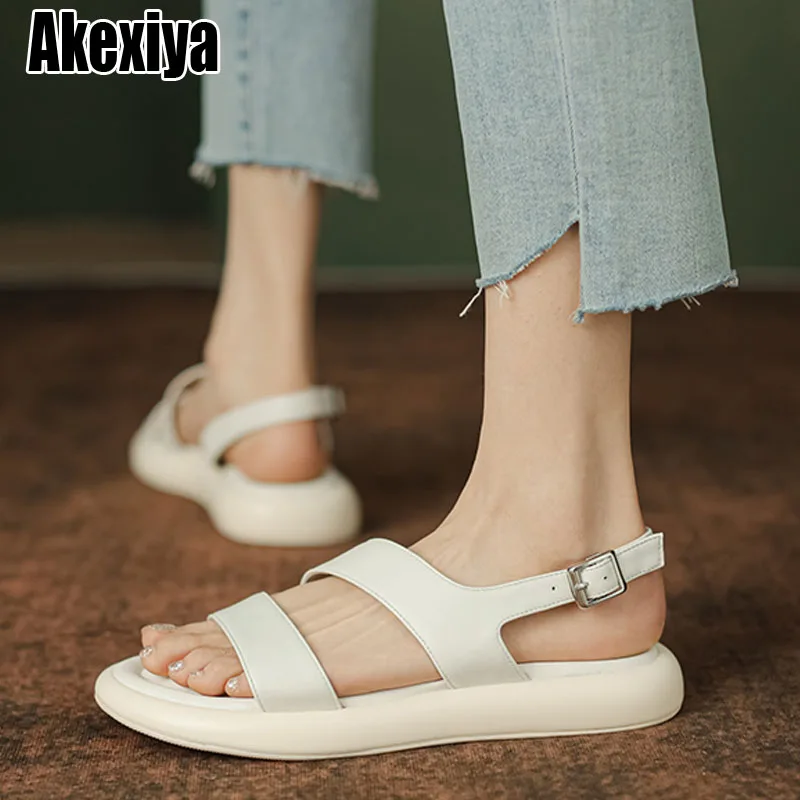 Sandals Summer Shoes Women's 2023 Trend Platform Low Flat White Heels Woman Fashion Beach Casual Sneakers Slip-on bc5892
Sandals Summer Shoes Women's 2023 Trend Platform Low Flat White Heels Woman Fashion Beach Casual Sneakers Slip-on bc5892