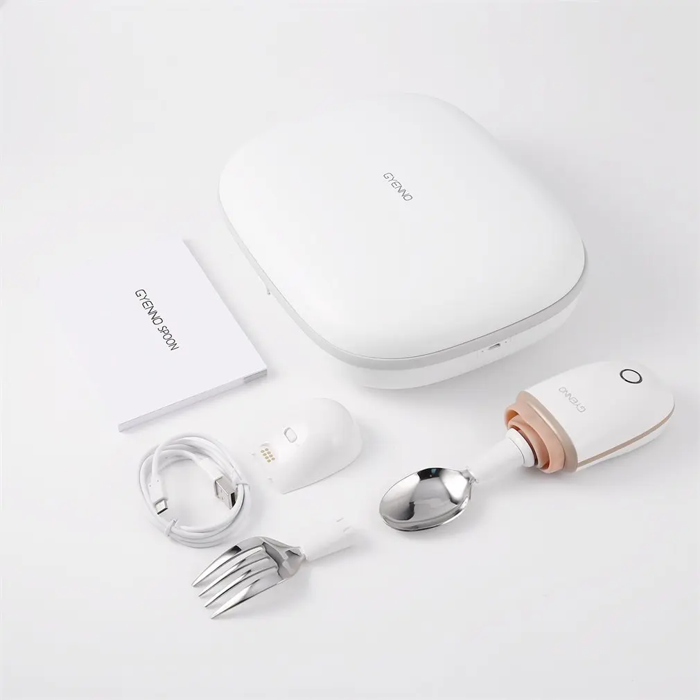 White Integrates Intelligent Control Modules Anti-Tremble Gyroscopic Spoon Limited Space To Prevent The Hand Tremor
White Integrates Intelligent Control Modules Anti-Tremble Gyroscopic Spoon Limited Space To Prevent The Hand Tremor