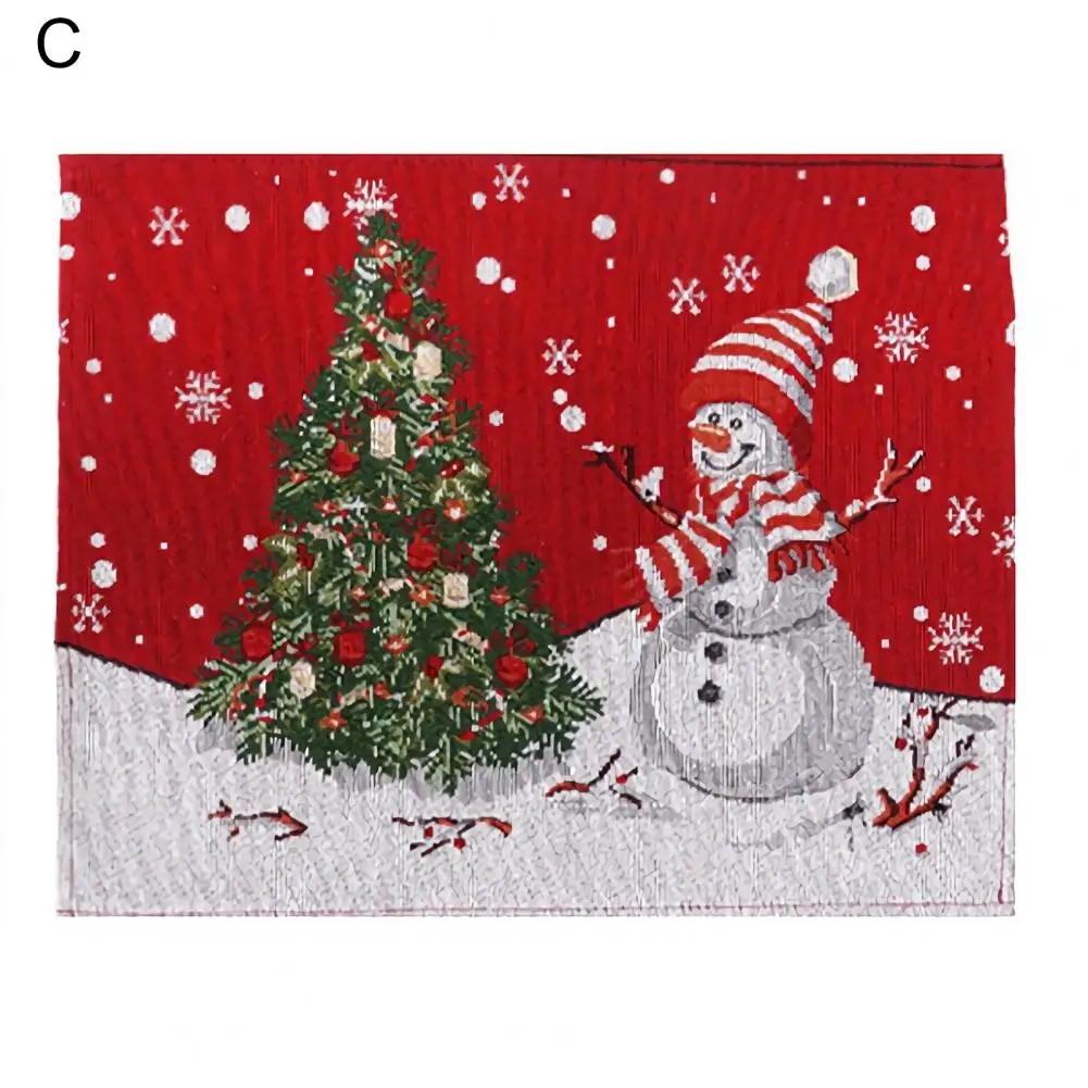 Convenient Christmas Table Mat Rectangle Temperature Resistant Christmas Dining Mat Christmas Dining Placemat
Convenient Christmas Table Mat Rectangle Temperature Resistant Christmas Dining Mat Christmas Dining Placemat