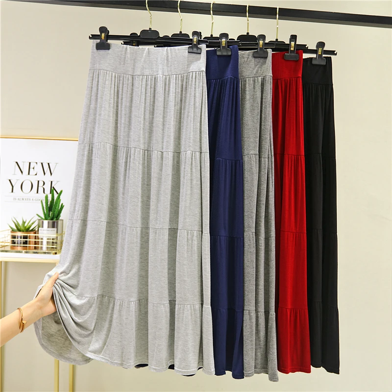 2023 Summer Casual High Waist Skirts Women's Clothing Thin Pleated Black A-line Slim Long Skirt Underskirt AC348
2023 Summer Casual High Waist Skirts Women's Clothing Thin Pleated Black A-line Slim Long Skirt Underskirt AC348