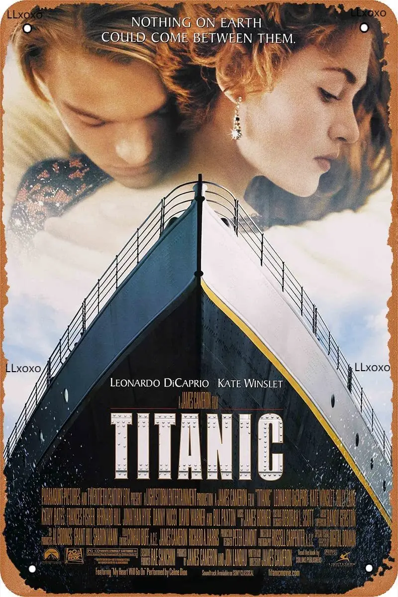Movie Titanic Poster Retro Metal Sign Vintage TIN Sign for Plaque Cafe Bar Home Wall Decor Art Sign Gift 12 X 8 inch metal decor
Movie Titanic Poster Retro Metal Sign Vintage TIN Sign for Plaque Cafe Bar Home Wall Decor Art Sign Gift 12 X 8 inch metal decor