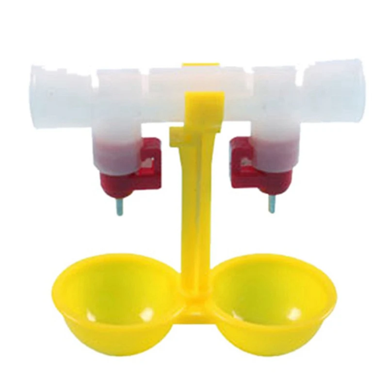 40PCS Chicken Waterer,Chicken Water Feeder Double Hanging Bowls Poultry Drinking Machine,Chicken Water Nipple Waterer
40PCS Chicken Waterer,Chicken Water Feeder Double Hanging Bowls Poultry Drinking Machine,Chicken Water Nipple Waterer