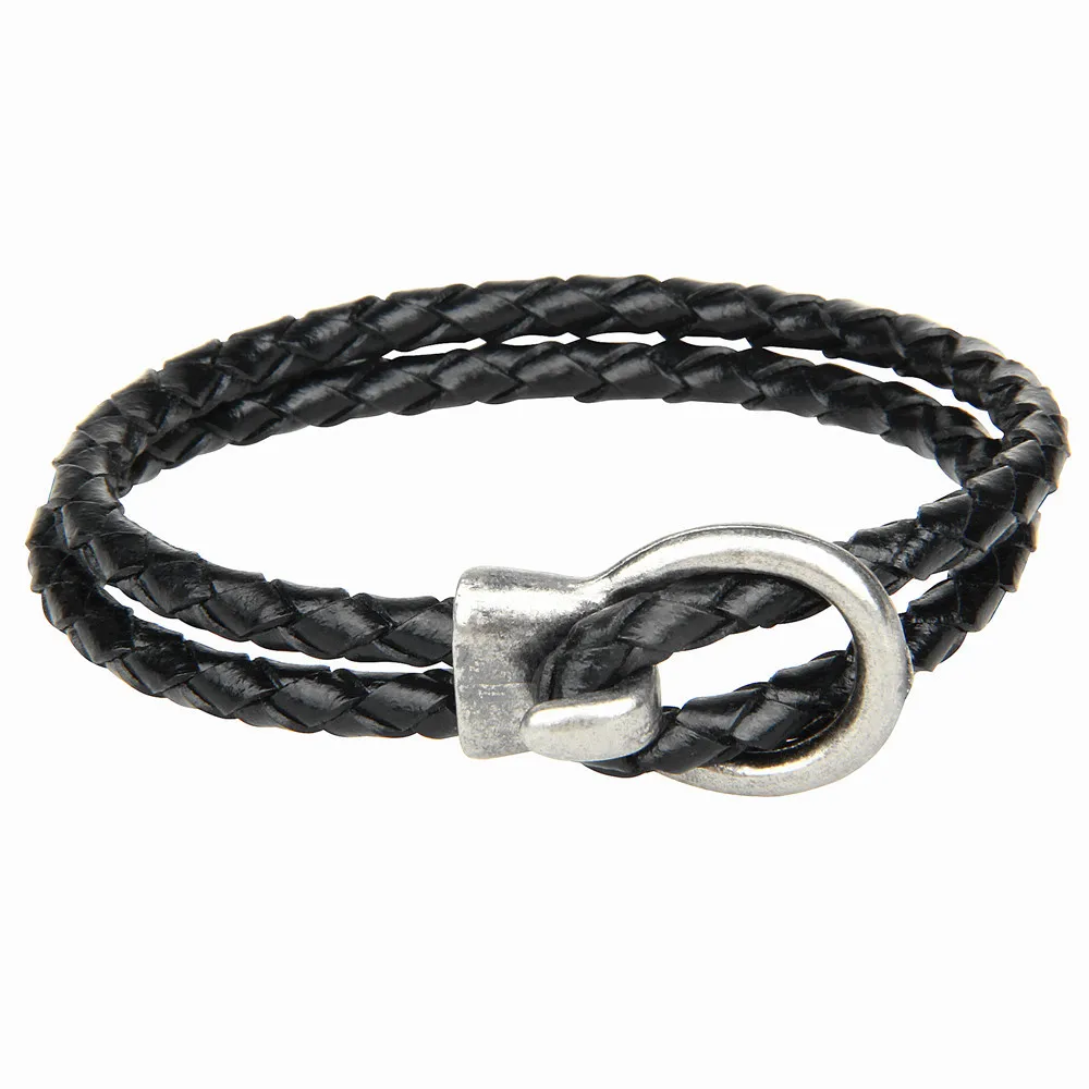 String Bracelet Creative New Personalized Special-shaped Hook Button Leather Bracelet
String Bracelet Creative New Personalized Special-shaped Hook Button Leather Bracelet