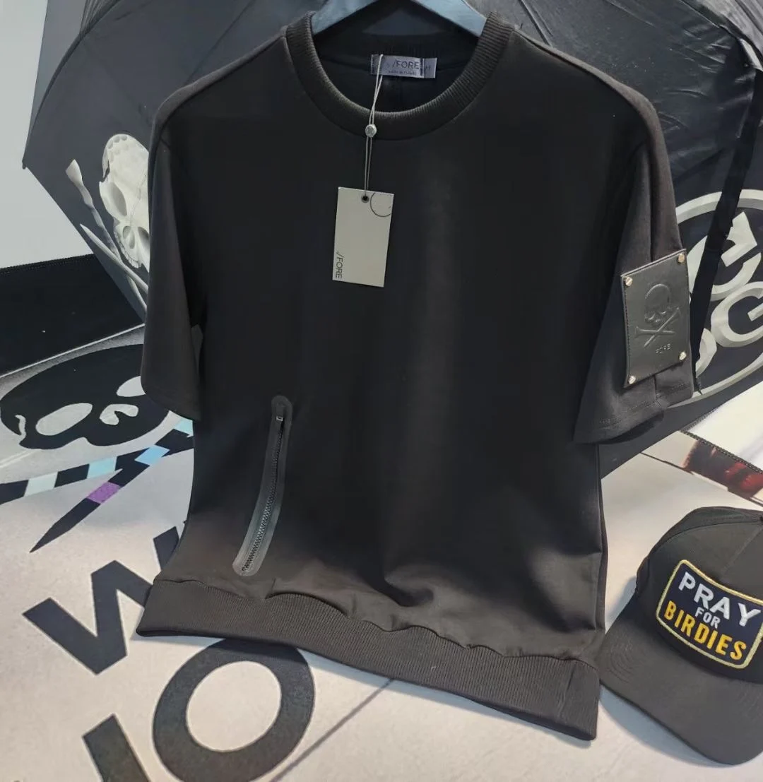 Новинка, Мужская модная повседневная футболка G4 Golf с коротким рукавом и принтом, универсальная футболка с круглым вырезом и карманами на молнии
Новинка, Мужская модная повседневная футболка G4 Golf с коротким рукавом и принтом, универсальная футболка с круглым вырезом и карманами на молнии
