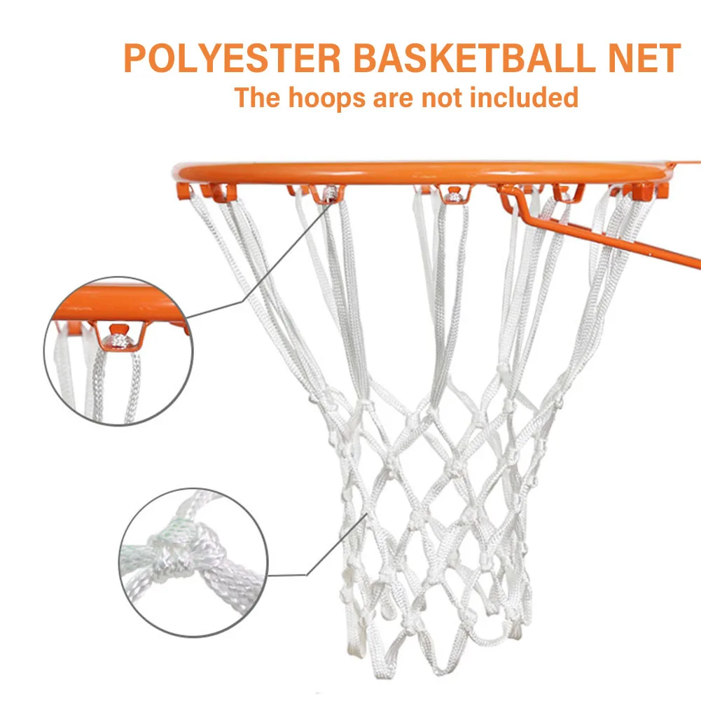 2pcs Mesh Indoor Outdoor Easy Install Thickened School 12 Loop Basketball Net Replacement Parts Playground Sports Equipment
2pcs Mesh Indoor Outdoor Easy Install Thickened School 12 Loop Basketball Net Replacement Parts Playground Sports Equipment