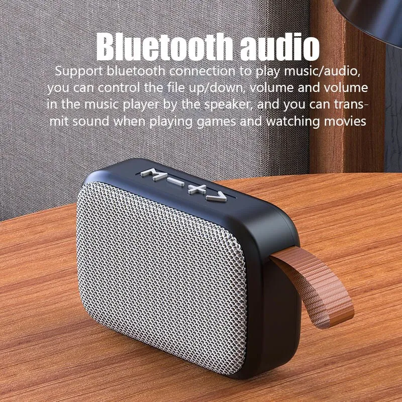 Fabric Speaker Bluetooth Wireless Connection Portable Outdoor Sports Audio Stereo Support Tf Card Can Search For Radio Stations
Fabric Speaker Bluetooth Wireless Connection Portable Outdoor Sports Audio Stereo Support Tf Card Can Search For Radio Stations