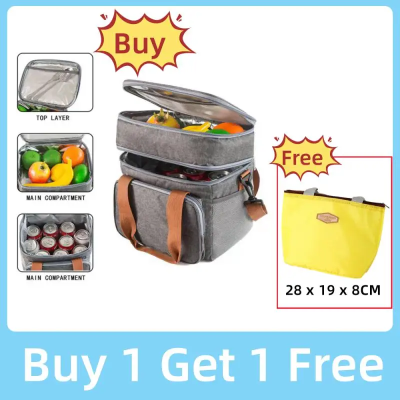 Portable Thermal Lunch Bag Picnic Food Cooler Bag Insulated Case Durable Waterproof Office Lunchbag Shoulder Strap Cooling Box
Portable Thermal Lunch Bag Picnic Food Cooler Bag Insulated Case Durable Waterproof Office Lunchbag Shoulder Strap Cooling Box