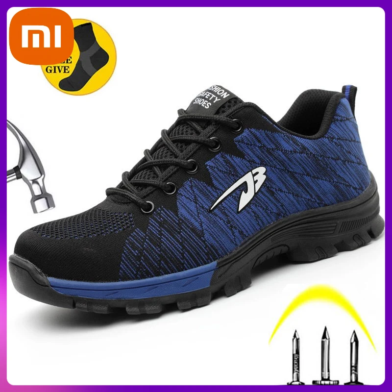 Xiaomi Four Seasons With Steel Toe Cap Puncture-Proof Work Shoes Models Lightweight Breathable Safety Shoes Sports For Women
Xiaomi Four Seasons With Steel Toe Cap Puncture-Proof Work Shoes Models Lightweight Breathable Safety Shoes Sports For Women