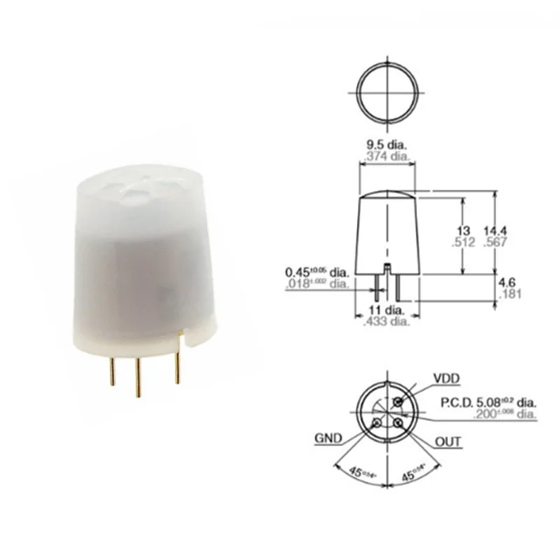 EKMB1301111K PIR Sensor
EKMB1301111K PIR Sensor