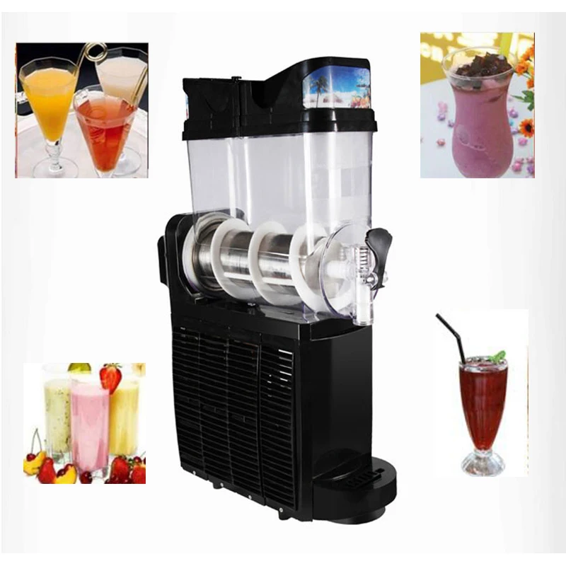 PBOBP Automatic Slushy Machine Electric Frozen Drink Snow Melting Machine Slush Fruit Maker for Drink Shop
PBOBP Automatic Slushy Machine Electric Frozen Drink Snow Melting Machine Slush Fruit Maker for Drink Shop