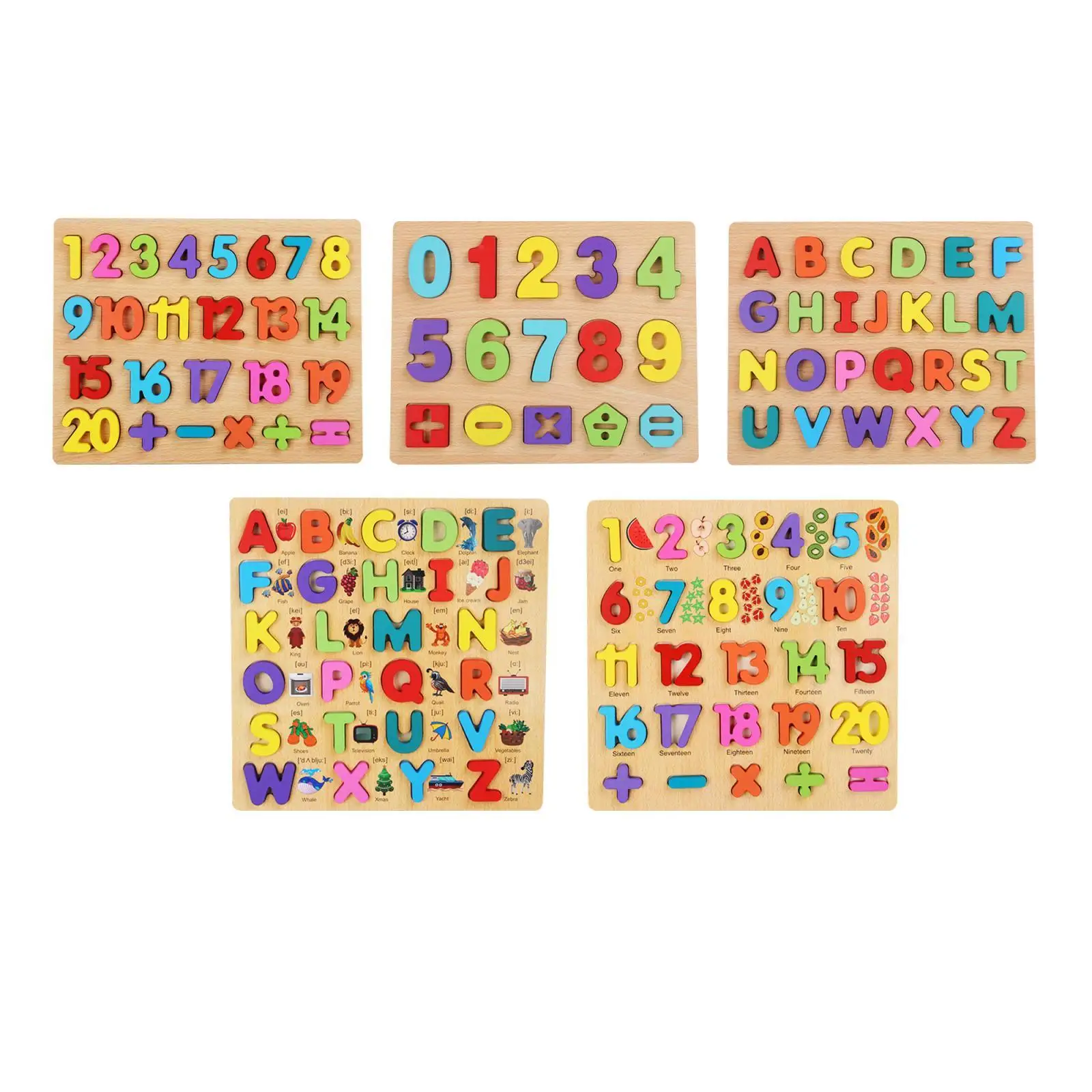 Jigsaw Puzzle Preschool Educational Activity Matching Toys Learning Alphabet Number Basic Skills for Boys Girls New Year Gift
Jigsaw Puzzle Preschool Educational Activity Matching Toys Learning Alphabet Number Basic Skills for Boys Girls New Year Gift