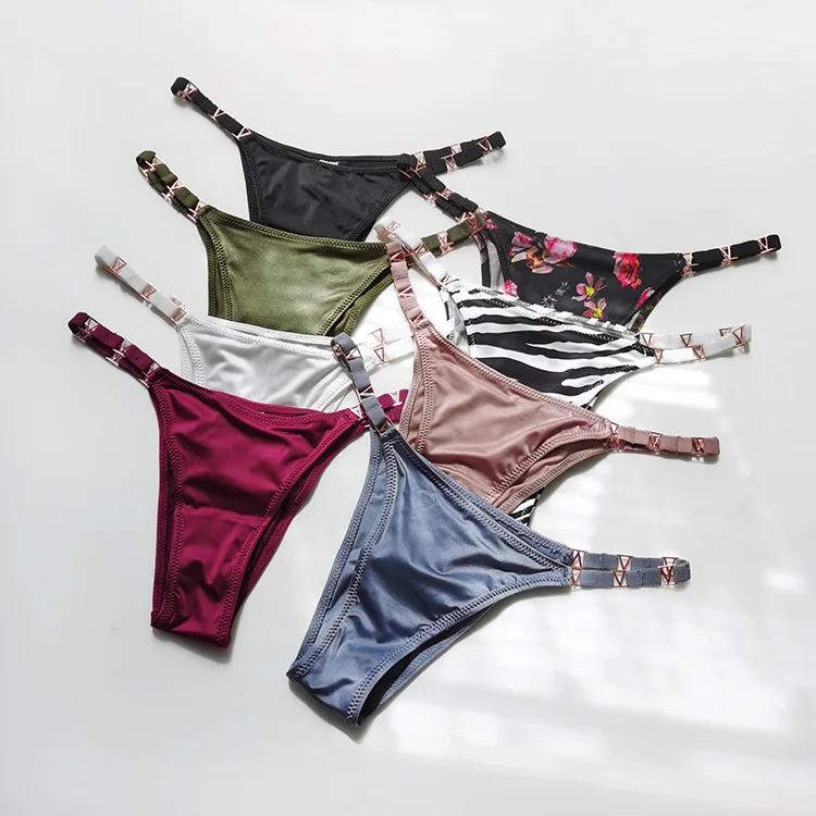 Luxury Women Sexy Ice Silk Panties Thongs Womens Underwear Fitness Low Waist High Fork lingerie String Seamless Thongs Briefs
Luxury Women Sexy Ice Silk Panties Thongs Womens Underwear Fitness Low Waist High Fork lingerie String Seamless Thongs Briefs