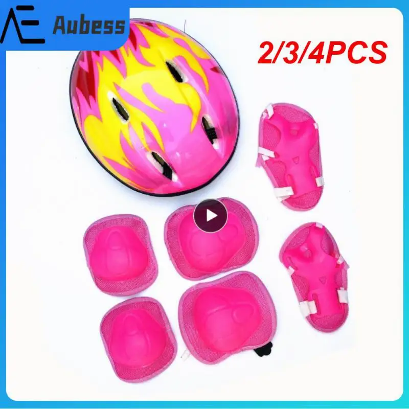 4PCS Children's Outdoor Sports Bicycle Helmet Riding Balance Slide Car Cap Protective Gear Set 7 Sets Of Sports Safety Equipment
4PCS Children's Outdoor Sports Bicycle Helmet Riding Balance Slide Car Cap Protective Gear Set 7 Sets Of Sports Safety Equipment