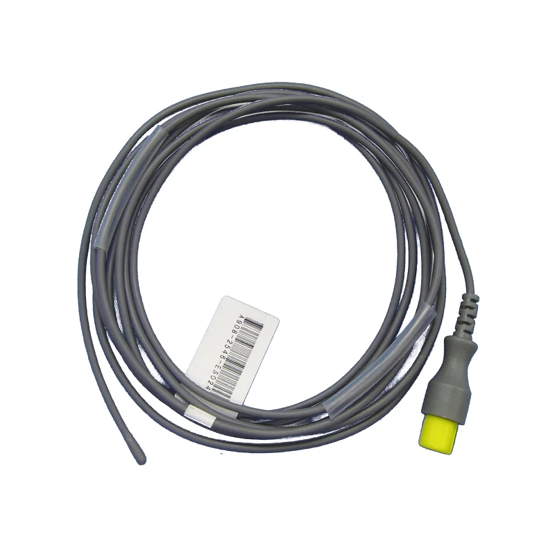 TS03-09 high quality child pediatric skin temperature probe for Biolight A8 2pin, 3M cable
TS03-09 high quality child pediatric skin temperature probe for Biolight A8 2pin, 3M cable