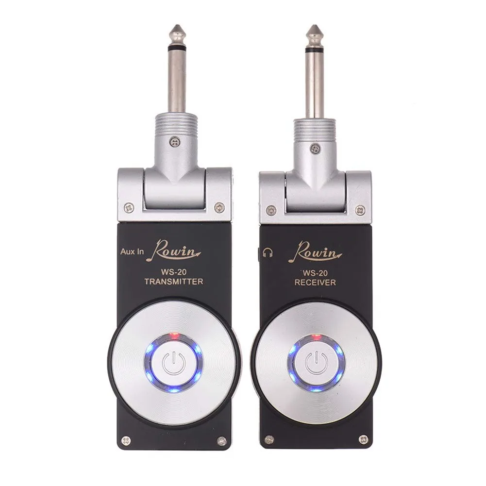 Rowin WS-20 2.4GWireless Guitar Transmitter Receiver Set Wireless Guitar System 30M Guitar Bass Electronic Music Instruments Par
Rowin WS-20 2.4GWireless Guitar Transmitter Receiver Set Wireless Guitar System 30M Guitar Bass Electronic Music Instruments Par