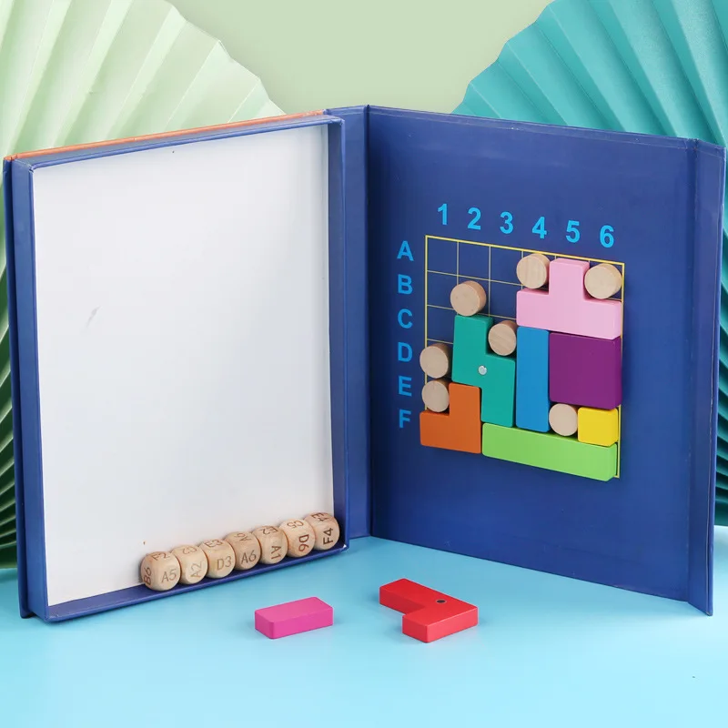 NEW Wooden Toy Montessori Magnetic Puzzle Logical Thinking Training Fun Parent-child Interactive Table Game Educational Gifts
NEW Wooden Toy Montessori Magnetic Puzzle Logical Thinking Training Fun Parent-child Interactive Table Game Educational Gifts