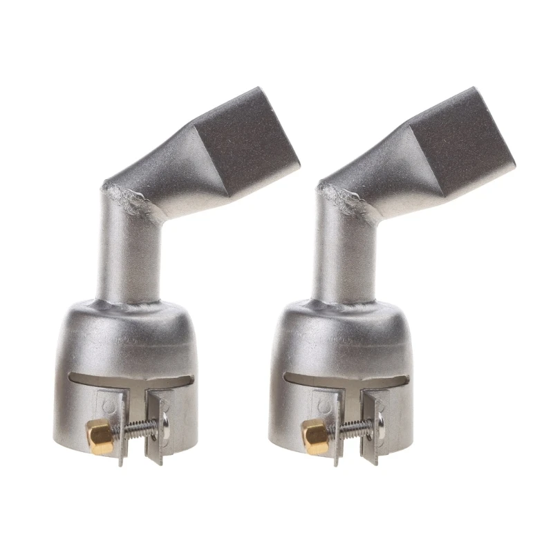 20mm Hot Air Gun Nozzle 2Pcs Welding Gun Nozzle Flat 120 Degree Stainless Steel Hot Air Plastic Weld Torch Accessories 
20mm Hot Air Gun Nozzle 2Pcs Welding Gun Nozzle Flat 120 Degree Stainless Steel Hot Air Plastic Weld Torch Accessories