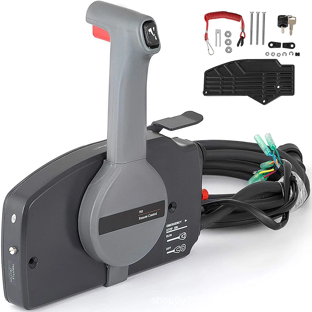 Throttle Outboard Remote Control Box 703-48207-22-00 703-48205-17 10 Pin fit For Yamaha Outboard side Remote Control Box
Throttle Outboard Remote Control Box 703-48207-22-00 703-48205-17 10 Pin fit For Yamaha Outboard side Remote Control Box
